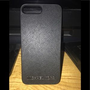Michael Kors Black Cell Phone Case (MAKE OFFERS)!
